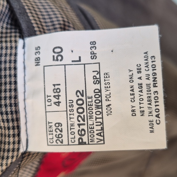 Jack Henry Men's Valutowood SBJ Bespoke Luxury (2) Button Blazer - Picture 17 of 17